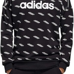 Adidas Unisex Black Sweater